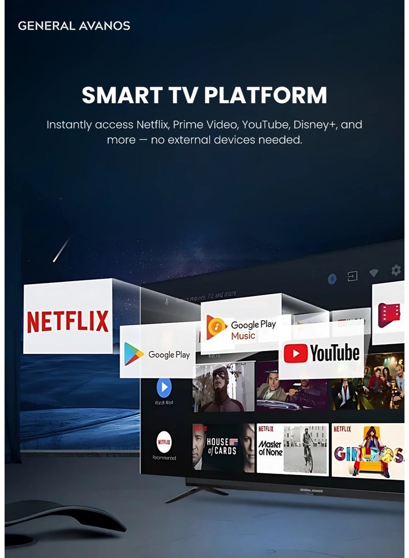 GENERAL AVANOS 43-Inch Full HD LED TV - Image 2